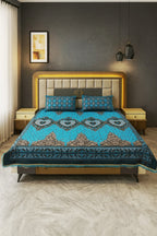 Fancy Multani 3pc Khadar Bed Sheet
