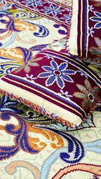 King Size 4pcs Foamy Velvet Bed Sheet