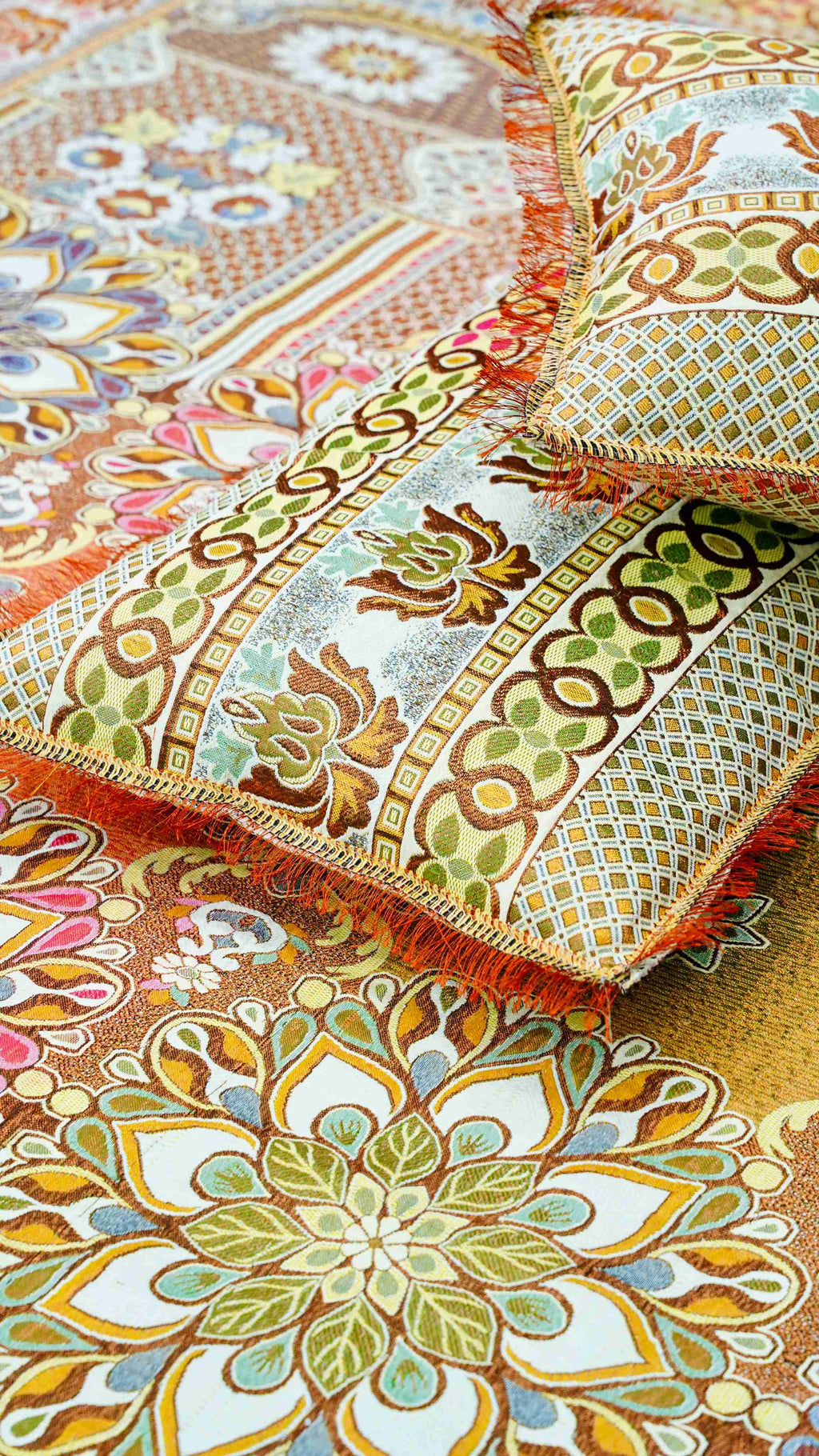 Traditional Multani 3pc Khadar Bed Sheet