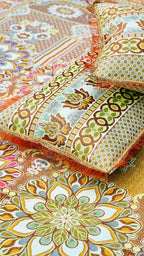 Traditional Multani 3pc Khadar Bed Sheet