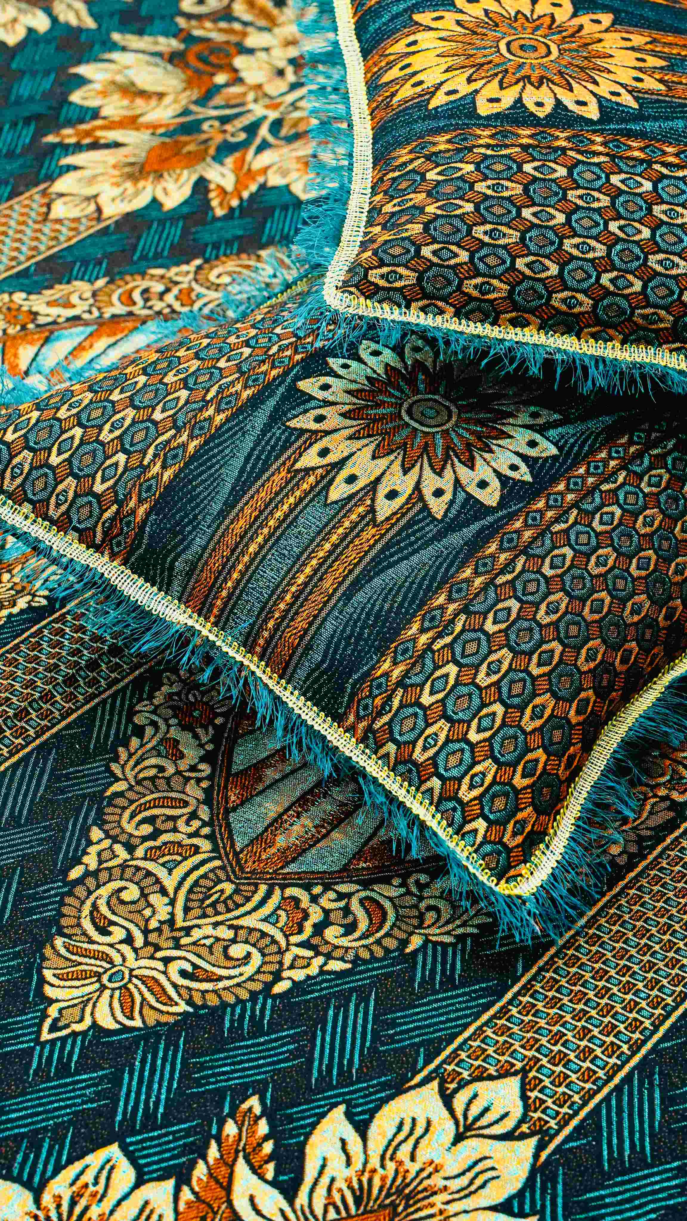 Fancy Multani 3pc Khadar Bed Sheet