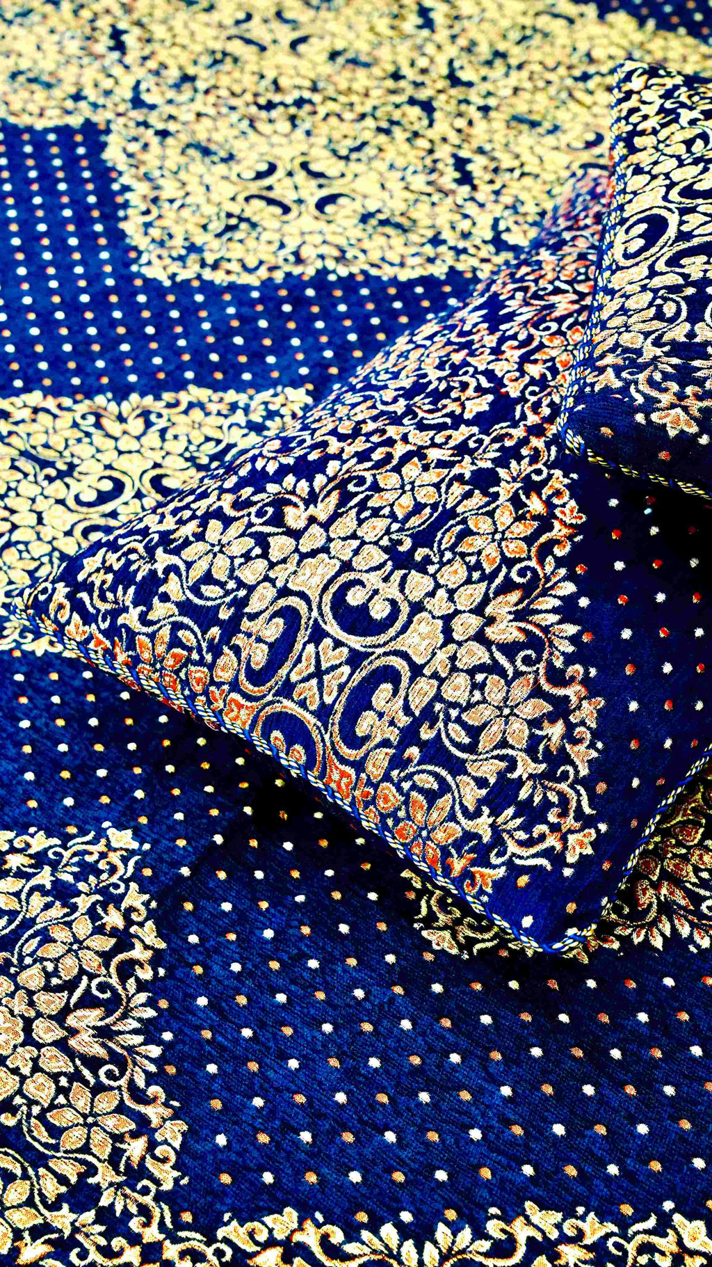 King Size 4pcs Bridal Velvet Bed Sheet