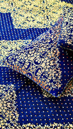 King Size 4pcs Bridal Velvet Bed Sheet