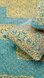 King Size 4pcs Bridal Velvet Bed Sheet