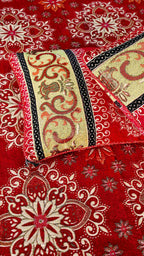 King Size 4pcs Luxury Velvet Bed Sheet