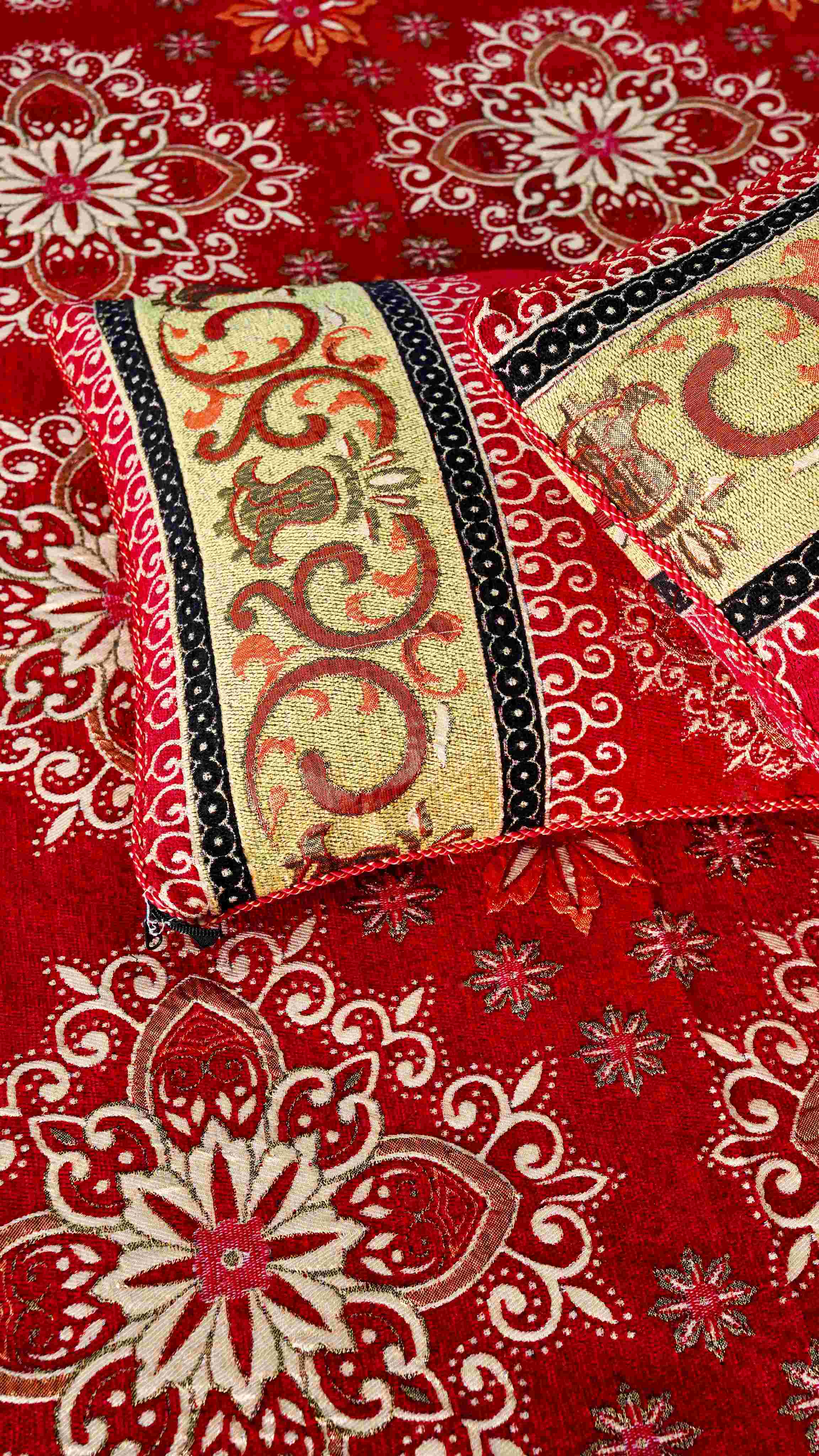 King Size 4pcs Luxury Velvet Bed Sheet