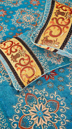 King Size 4pcs Luxury Velvet Bed Sheet