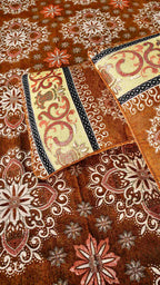 King Size 4pcs Luxury Velvet Bed Sheet