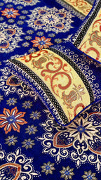 King Size 4pcs Luxury Velvet Bed Sheet